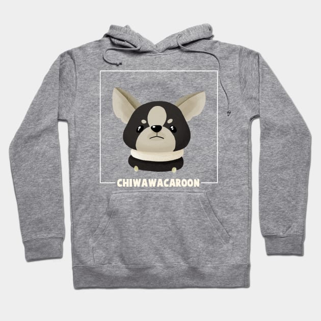 Chiwawacaroon Hoodie by BBvineart